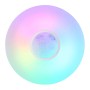Weiße Globo LED-Deckenleuchte Sully mit Farbwechsel und Regenbogeneffekt, Ø 41 cm.