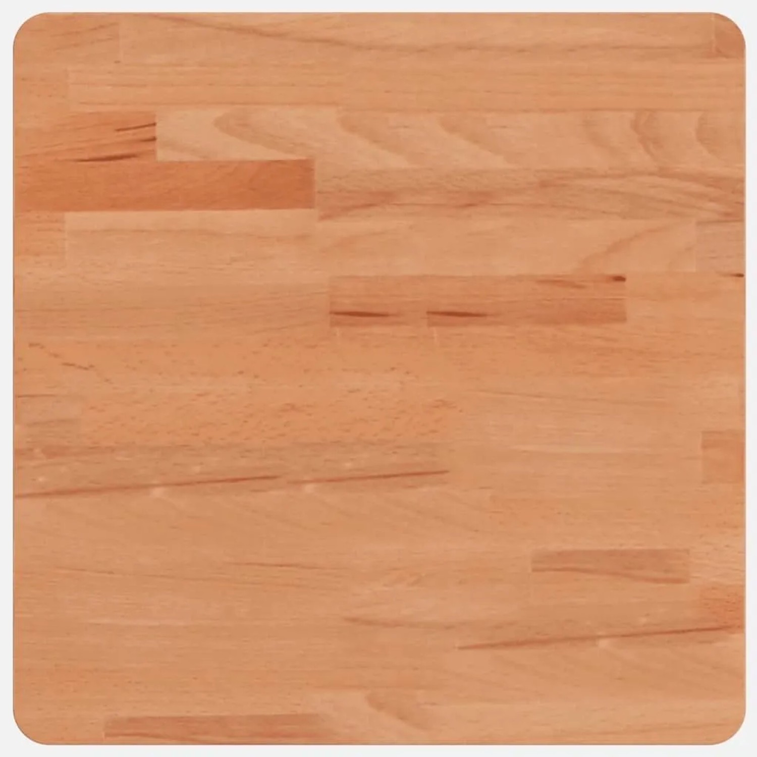 vidaXL Tischplatte 40x40x4 cm Quadratisch Massivholz Buche 355978