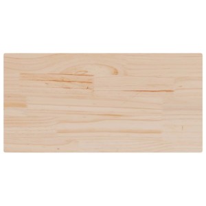 vidaXL Tischplatten 2 Stk 80x40x2,5 cm Rechteckig Massivholz Kiefer 847428