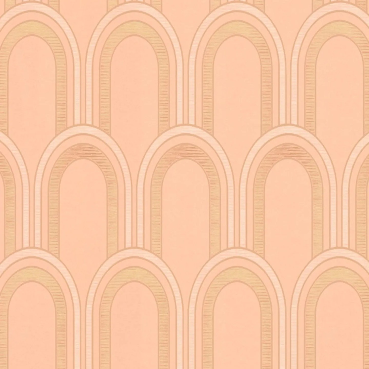 Tadessi Tapete Art Deco M1-No.4450 Vliestapete in Orange