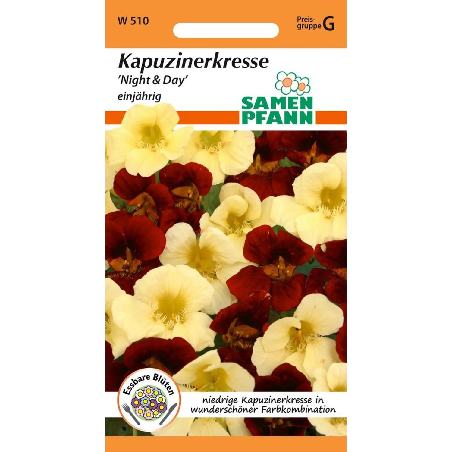 SAMEN PFANN Kapuzinerkresse Night & Day günstig online kaufen