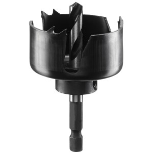 Bosch Lochsäge 48mm für Spot-Strahler, geeignet für Holz und Gipskarton.