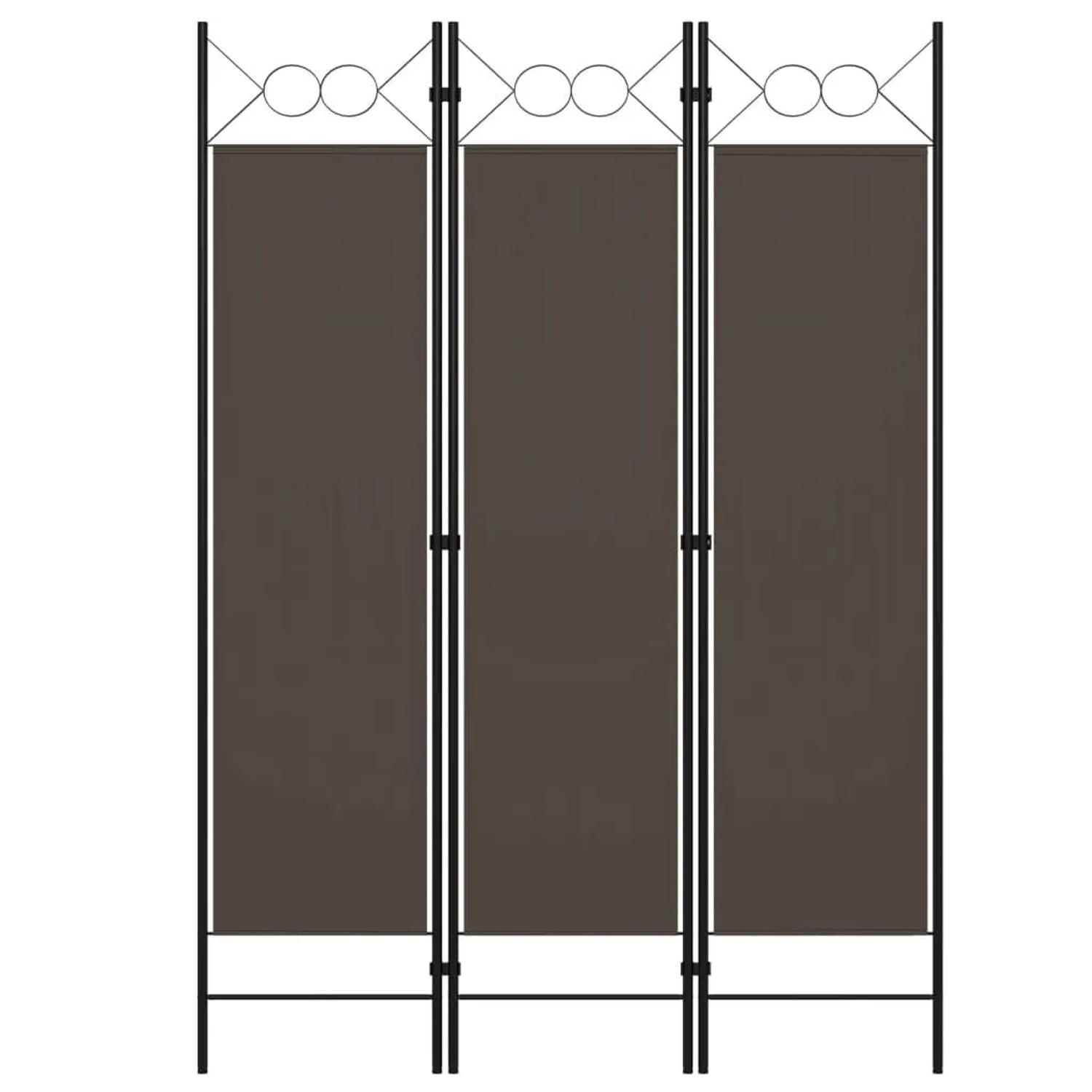 vidaXL 3 Tlg Raumteiler Anthrazit 120 x 180 cm 320701