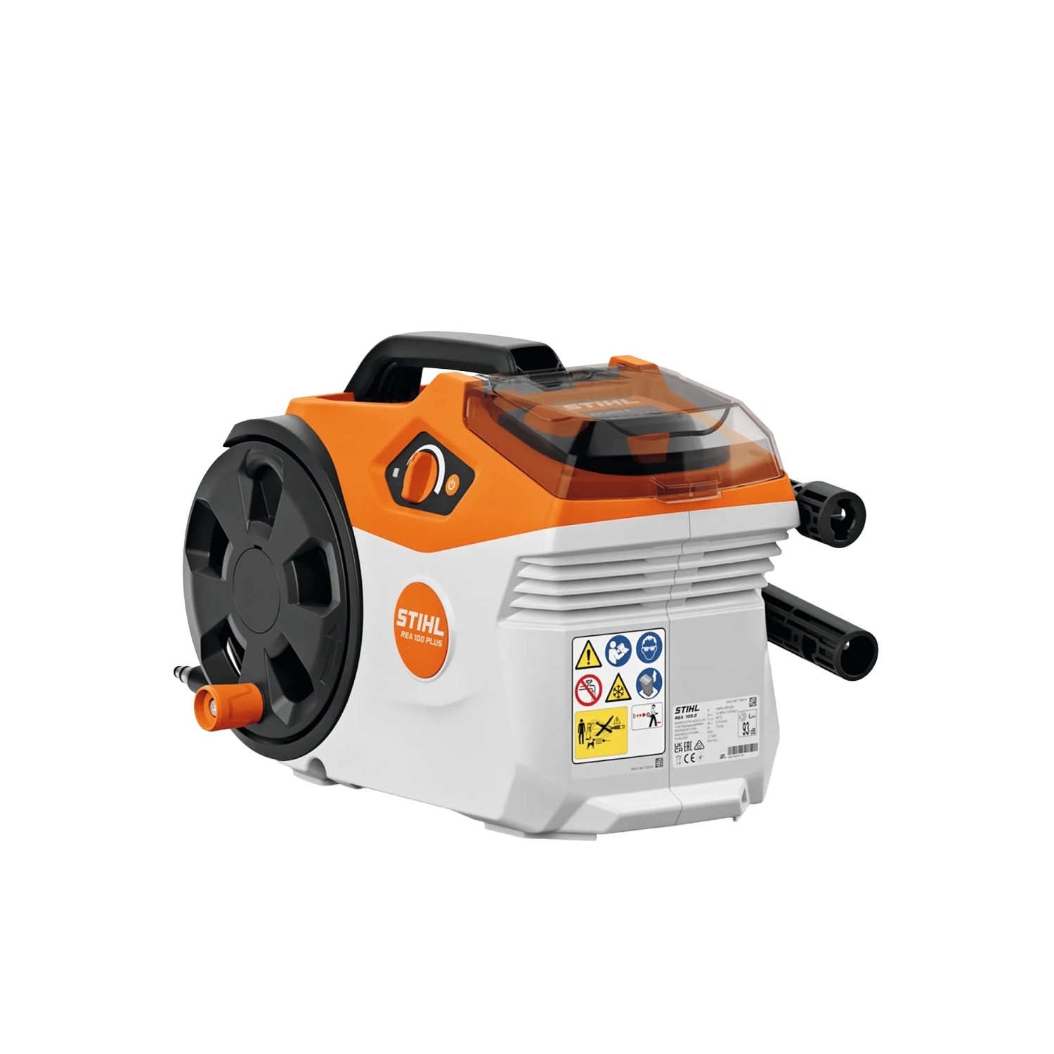 Stihl Akku-Hochdruchreiniger REA 100 Plus ohne Akku und Ladegerät Orange-Grau