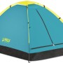 Bestway Cool Dome 2 Zelt für 2 Personen in Türkis/Gelb. Campingzelt mit Moskitonetz und einfacher Montage.