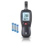 STAHLWERK digitales Luftfeuchtigkeits- und Temperaturmessgerät mit Display und 3 AAA-Batterien. Präzises Prüfwerkzeug.