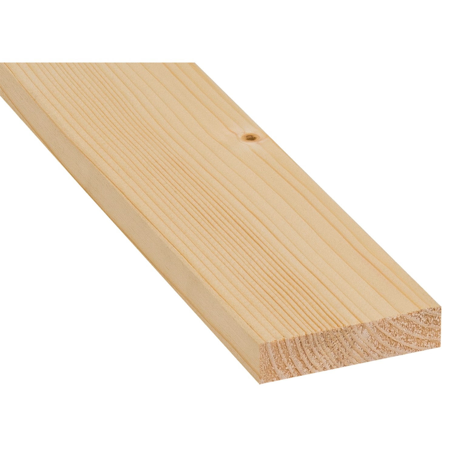 Schalbrett Fichte/Tanne 3-seitig gehobelt 20 mm x 95 mm x 2500 mm