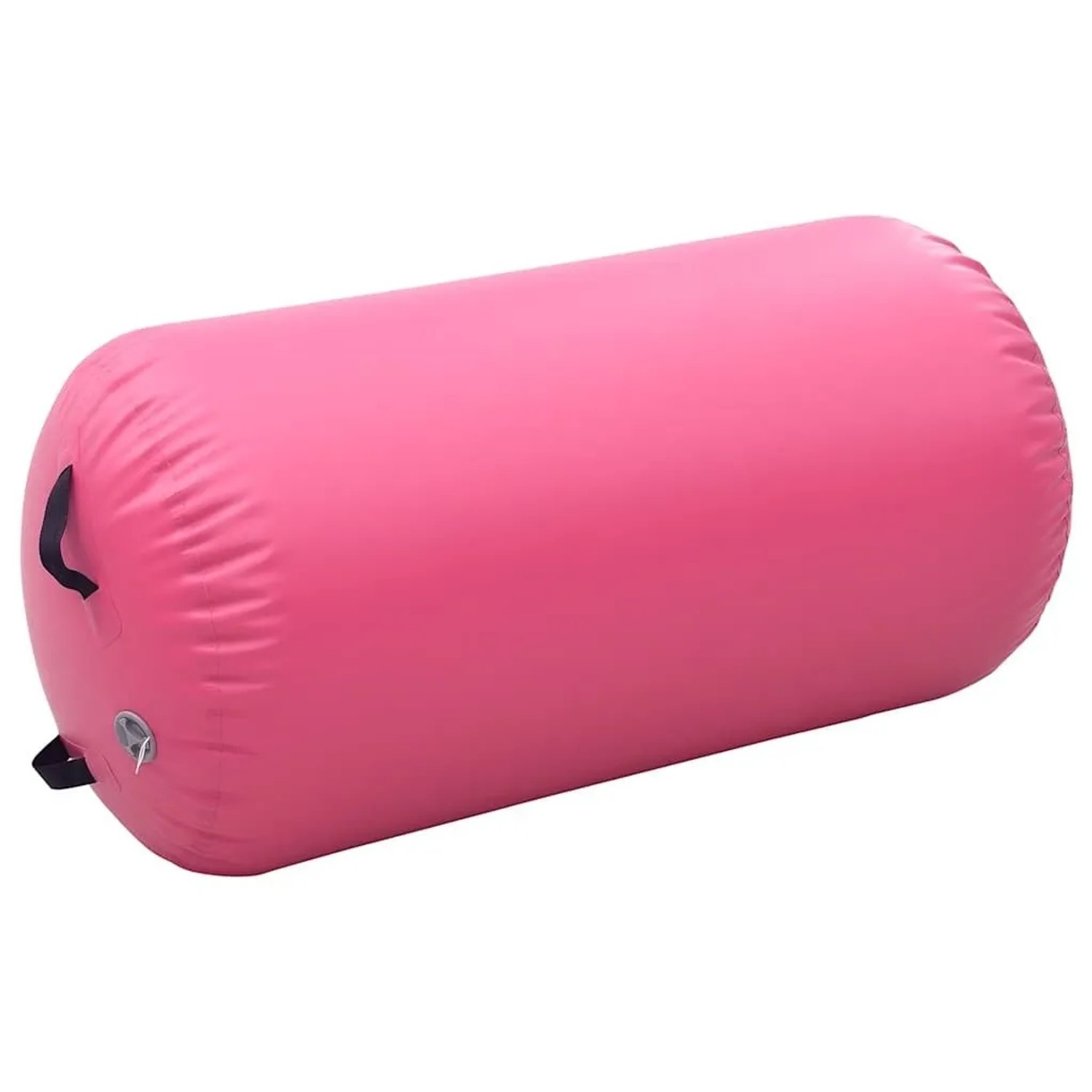 vidaXL Aufblasbare Gymnastik-Rolle mit Pumpe 120x90 cm PVC Rosa 92718