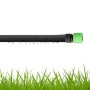 Relaxdays Tropfschlauch Gummi PVC Messing Anschlussfertig 20 m_2