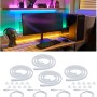 Paulmann Colorflex LED-Streifen Set mit USB, 4x1m in Pink, Orange, Grün, Blau. Neon-Lichteffekt für flexible Gestaltung.