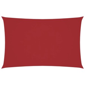 vidaXL Sonnensegel Oxford-Gewebe Rechteckig 2x4,5 m Rot 135643