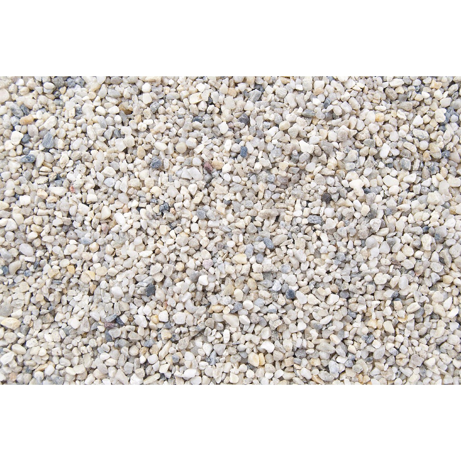 Aquarienkies (Quarzkies) Weiß 2 - 4 mm 5 kg PE-Sack