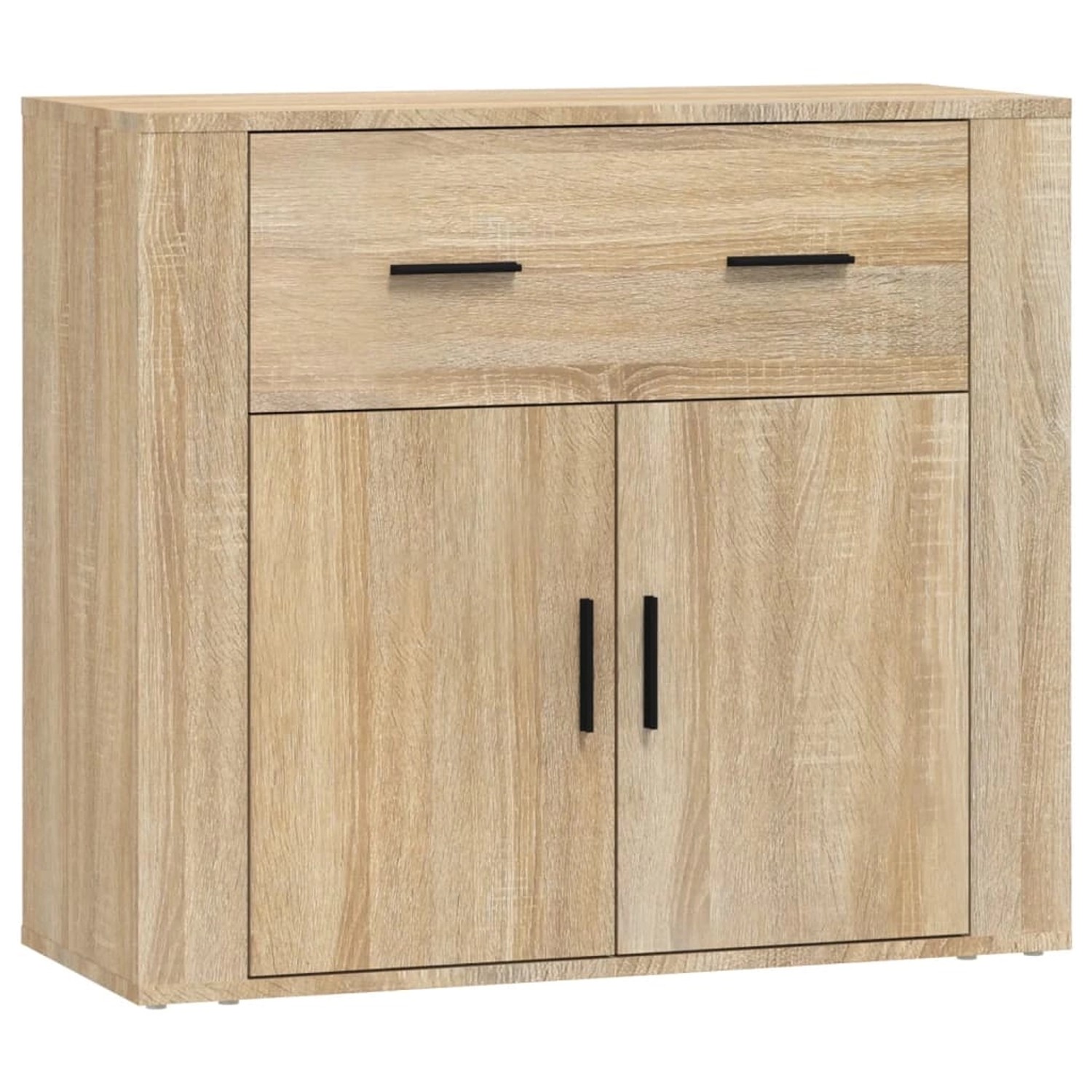 vidaXL Sideboard Sonoma-Eiche 80x33x70 cm Holzwerkstoff 816571