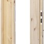 Radex Türzarge Landhaus Kiefer, 610x1985 mm, WS 140-160 mm, Rechts