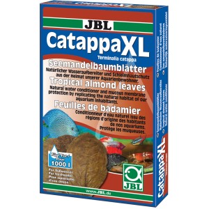 JBL Catappa XL Seemandelbaumblätter für Aquarien, fördert Wohlbefinden und Vitalität der Fische.
