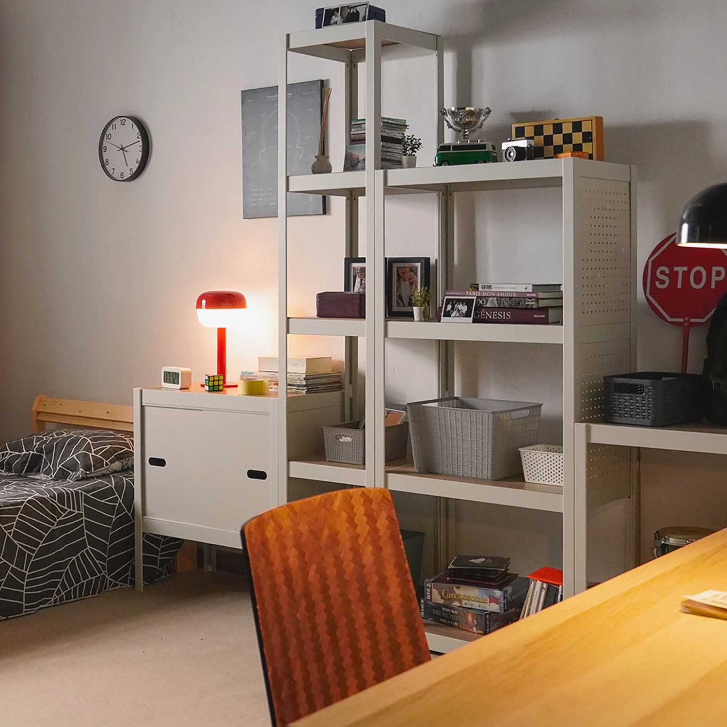 Ar Shelving Lochwand Rivet Style M 43 x 67 cm Grauweiß FSC®_14