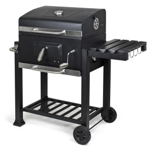 Wiltec Bbq Holzkohle Grillwagen Gartengrill Barbecue Smoker Holzkohlegrill Grillstation