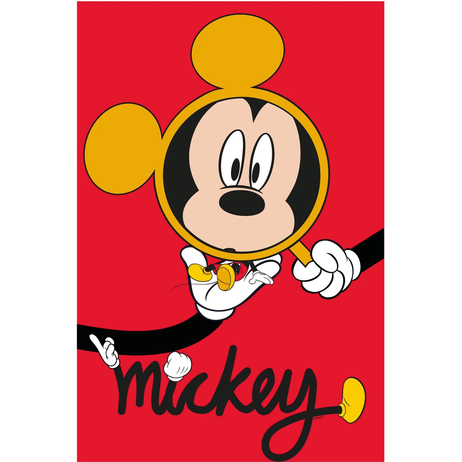 Komar Wandbild Mickey Mouse Glass 40 x 50 cm