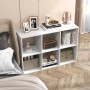 Costway Bücherregal mit 6 Fächern Würfelregal Offenes Regal Weiß_6