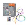 Ledvance LED-Streifen Neon Flex RGB mit Fernbedienung, USB-Anschluss, 210 cm.