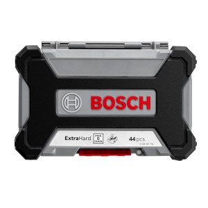 Bosch Schrauberbit-Set Pick&Click, 45-teilig im robusten Koffer.