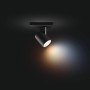 Schwarzer Philips Hue LED-Spot Runner, 1-flammig, White Ambiance für flexible Beleuchtung.