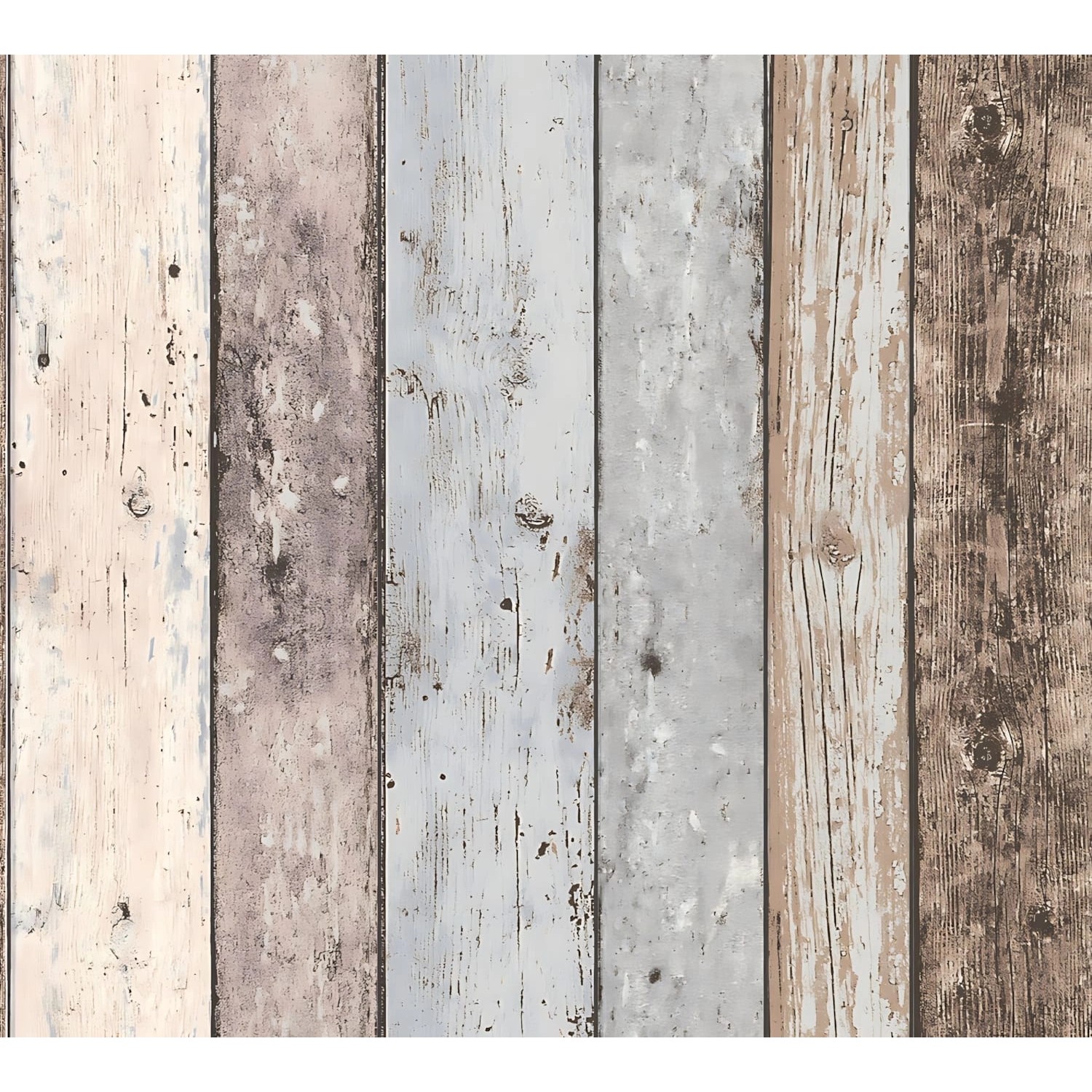 PROFHOME 855039-GU Holz Tapete Holzoptik Matt Braun Blau 0,53 m x 10,05 m 5 günstig online kaufen