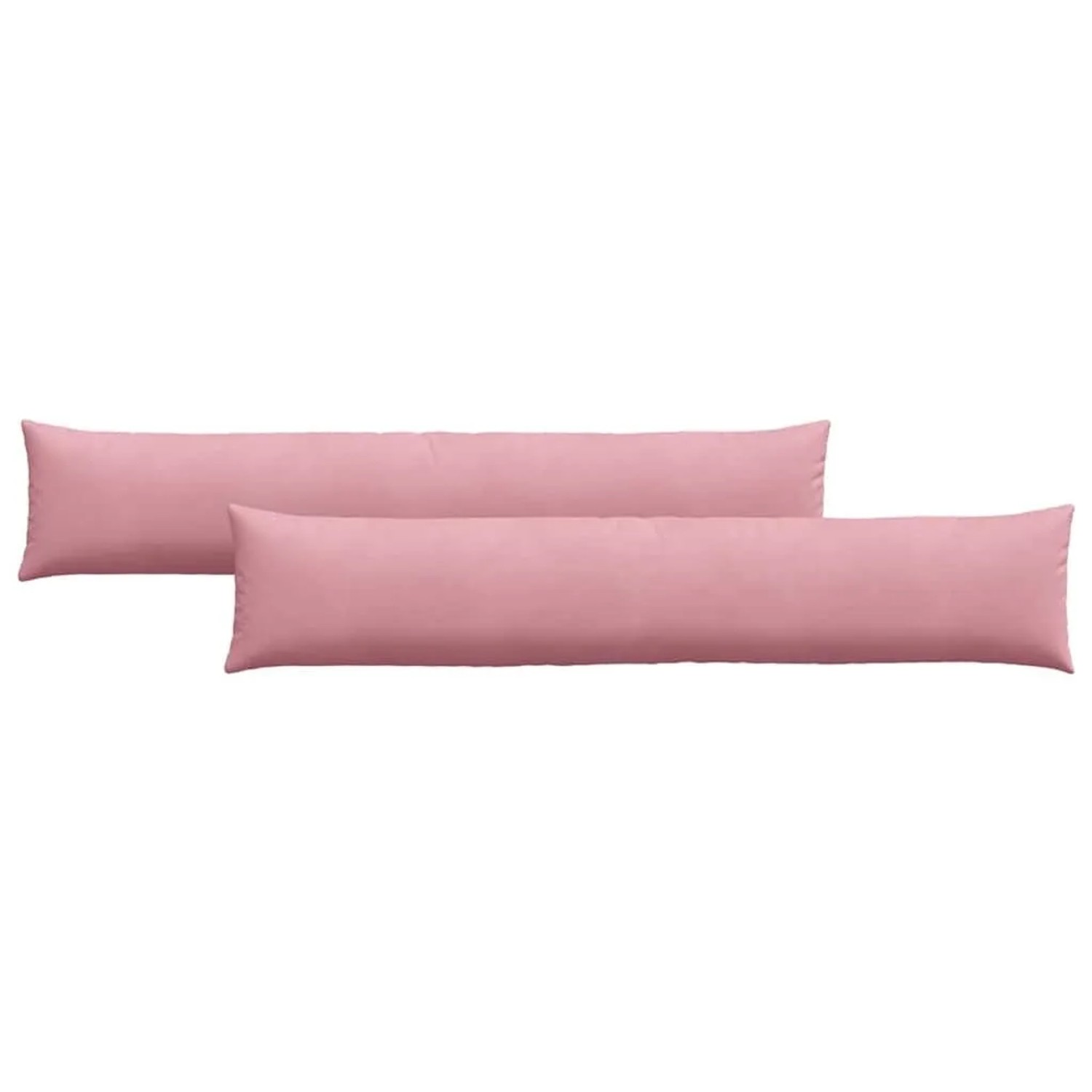 vidaXL Sofakissen 2 Stück Rosa 200 x 40 cm Cordstoff 42013889
