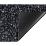 Schwarze Schöner Wohnen Fußmatte Orlando Terrazzo, 50x70 cm, mit Terrazzo-Muster und rutschfester Rückseite.