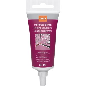 Silicone haute température Lugato Wie Gummi noir 310 ml - HORNBACH