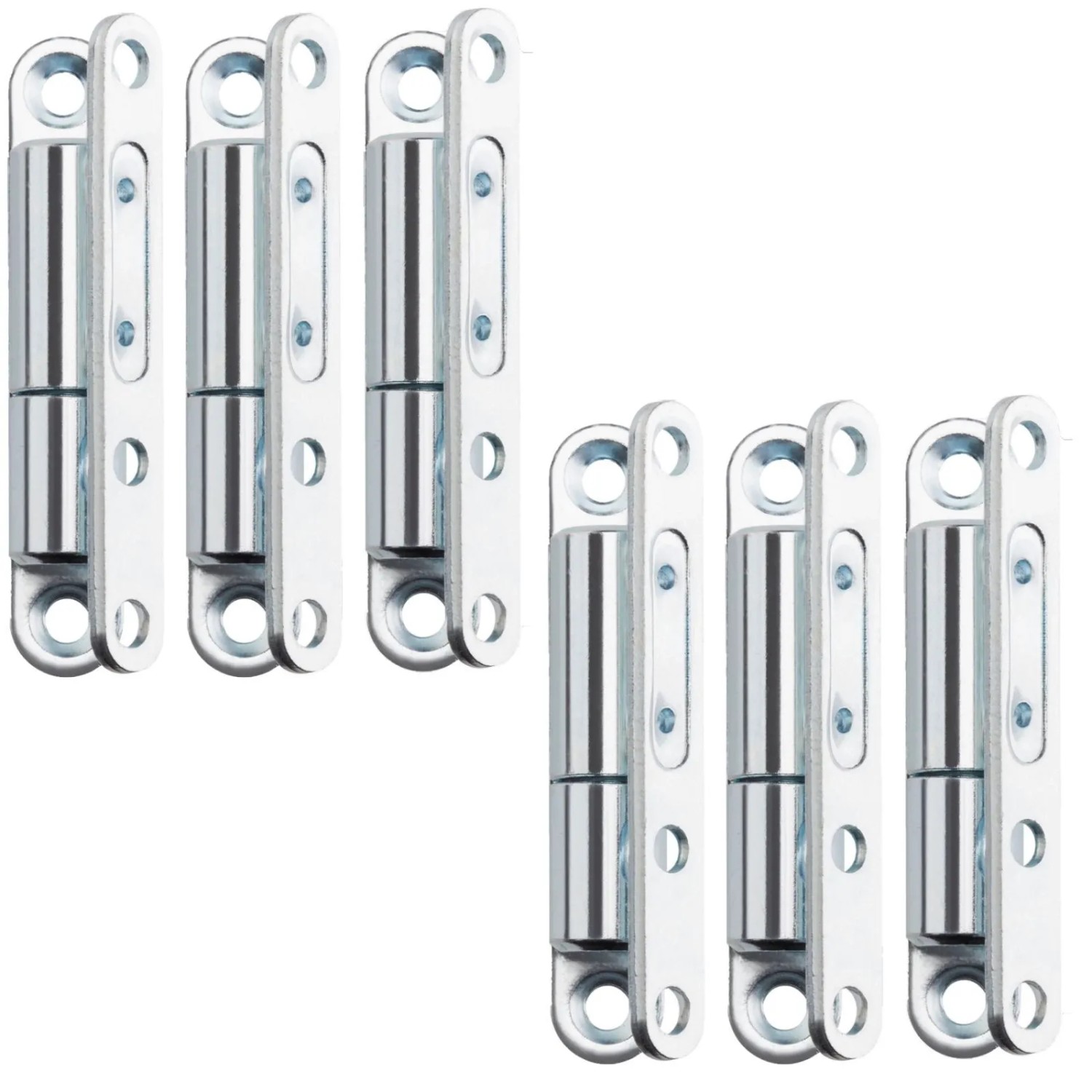 SOTECH 6 Stück Türband Aufschraubband 15 x 83 mm Verzinkt