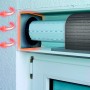 Rollladenkasten Dämmung Seitenteil im Detail: Dämmstoffzubehör für verbesserte Energieeffizienz.
