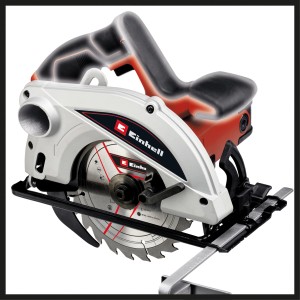 Einhell TC-CS 1250 Handkreissäge mit Hartmetall-Sägeblatt für präzise Schnitte.