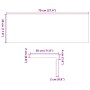 vidaXL Treppenstufen 12 Stk Unbehandelt 70x30x2 cm Massivholz Eiche 3282923_11
