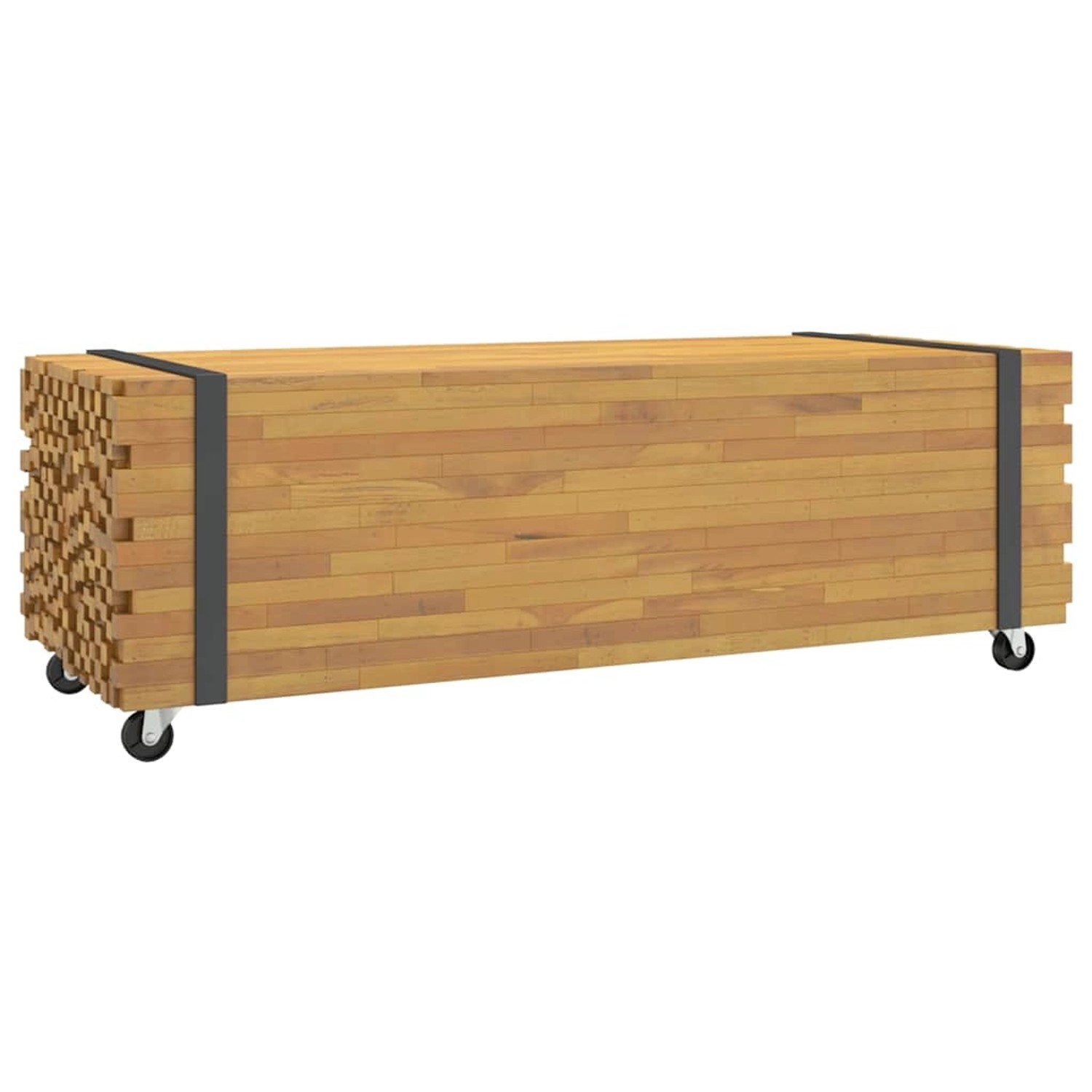 vidaXL Couchtisch 110x45x35 cm Massivholz Teak 4009311 günstig online kaufen