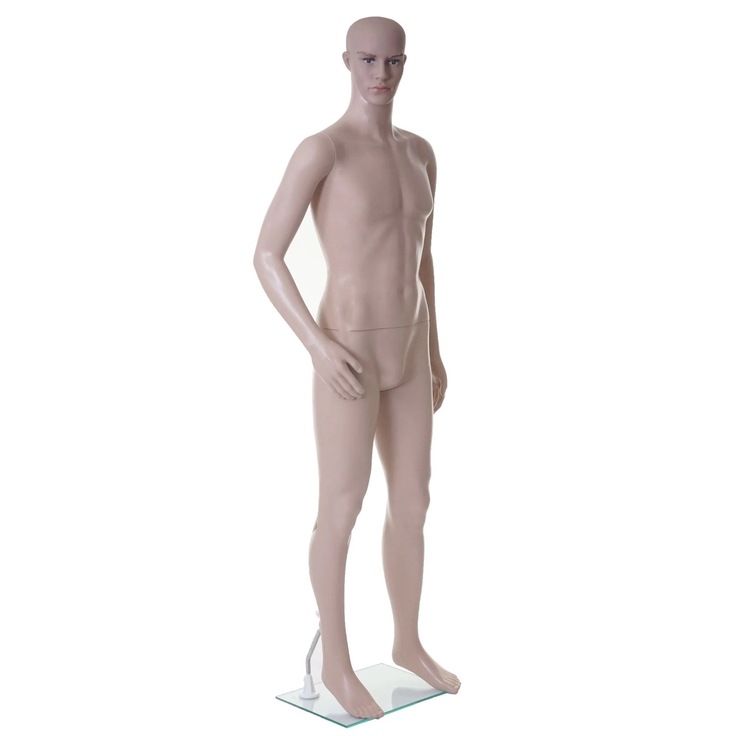 Mcw Schaufensterpuppe E37 Männlich Lebensgroß Beweglich 185cm