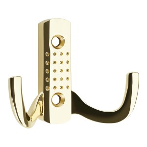 SOTECH Garderobenhaken JASMIN STRONG Kurz Messingoptik