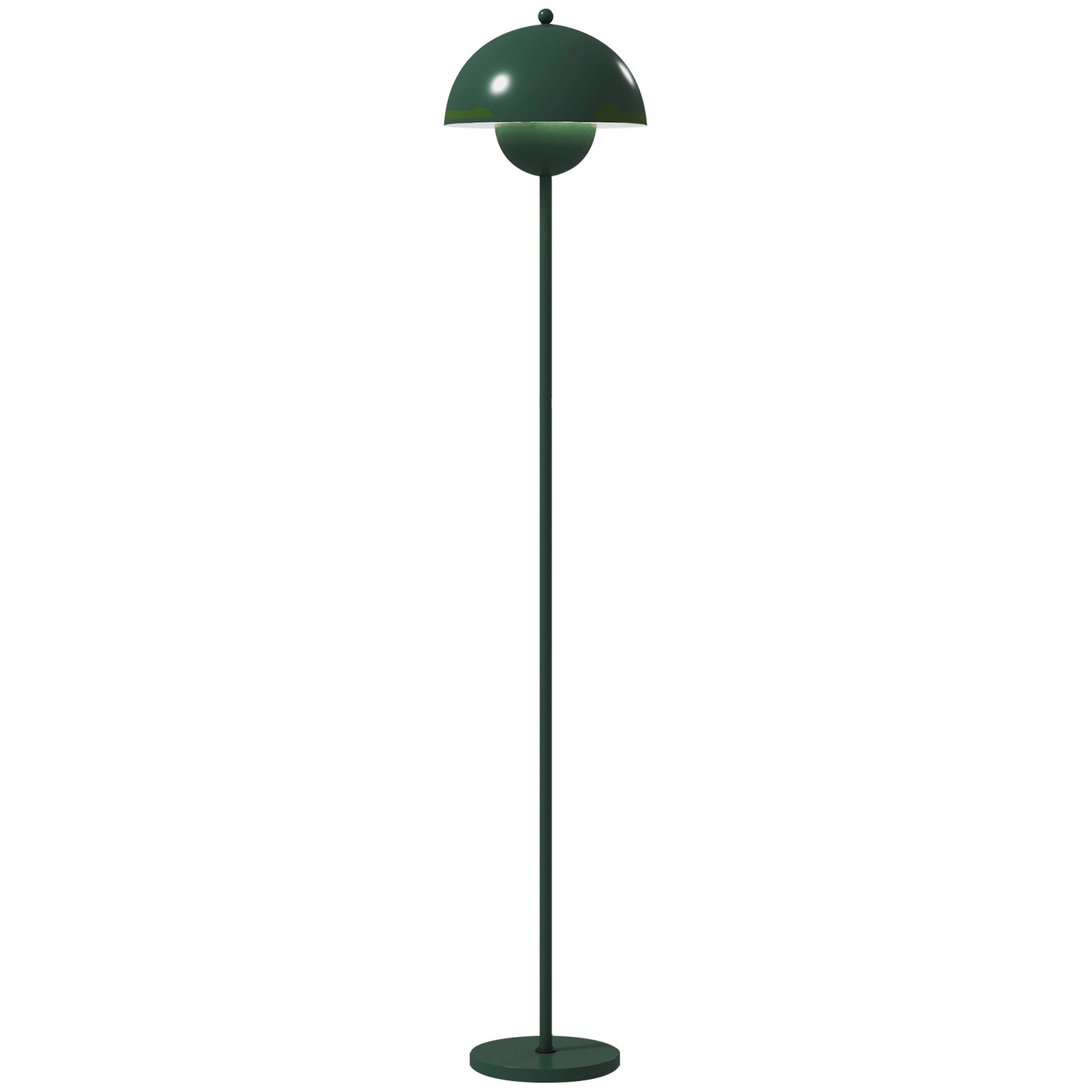 HOMCOM Stehlampe Stahl 30L x 30B x 155H cm günstig online kaufen