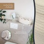 HMF 39030-38CM-30 Aufbewahrungskorb Badezimmer Korb Toilettenpapier Baumwolle 38 x 15 x 14 cm_3