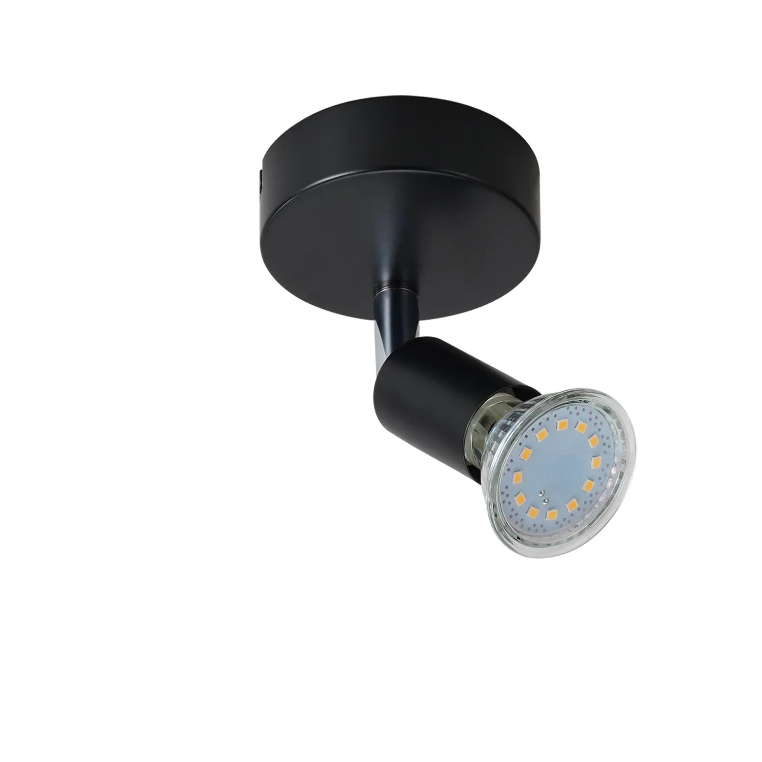 NETTLIFE Deckenstrahler aus Metall Schwarz-2