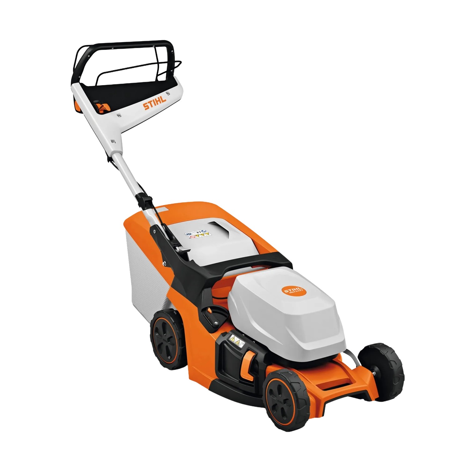 Stihl Akku-Rasenmäher RMA 443 V ohne Akku und Ladegerät Orange-Grau