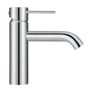 baliv Waschtischarmatur WT-650 Chrom, Einhebelmischer für Waschbecken im Badezimmer.