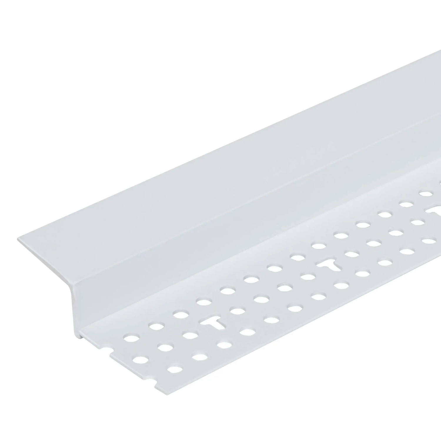 Protektor Schattenfugenprofil 50x 305 cm Weiß mit 18 mm Schattenfuge für Trockenbau