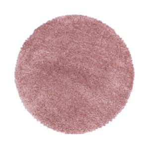 Ayyildiz Hochflorteppich Fluffy 3500 Rosa Ø 160 cm