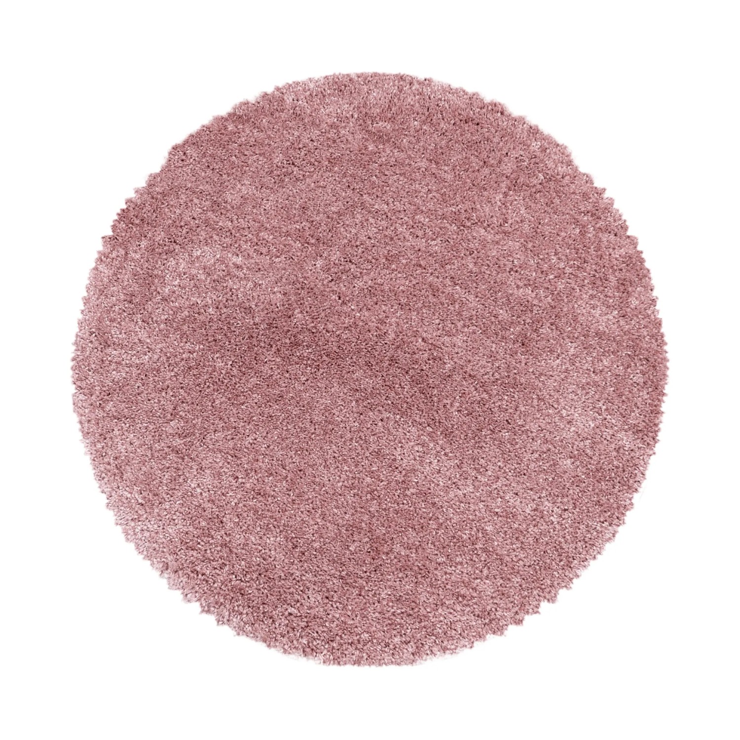 Ayyildiz Hochflorteppich Fluffy 3500 Rosa Ø 160 cm