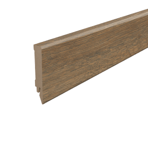 Egger Sockelleiste L743 Kubisch für Fußboden Turin 8 cm Eiche Dunkel