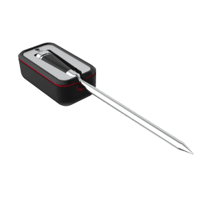 Weber Grillthermometer Smart, schwarz. Digitales Thermometer für präzises Grillen.