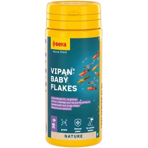Sera Vipan Baby Nature Aufzuchtfutter, 50ml Dose für Jungfische