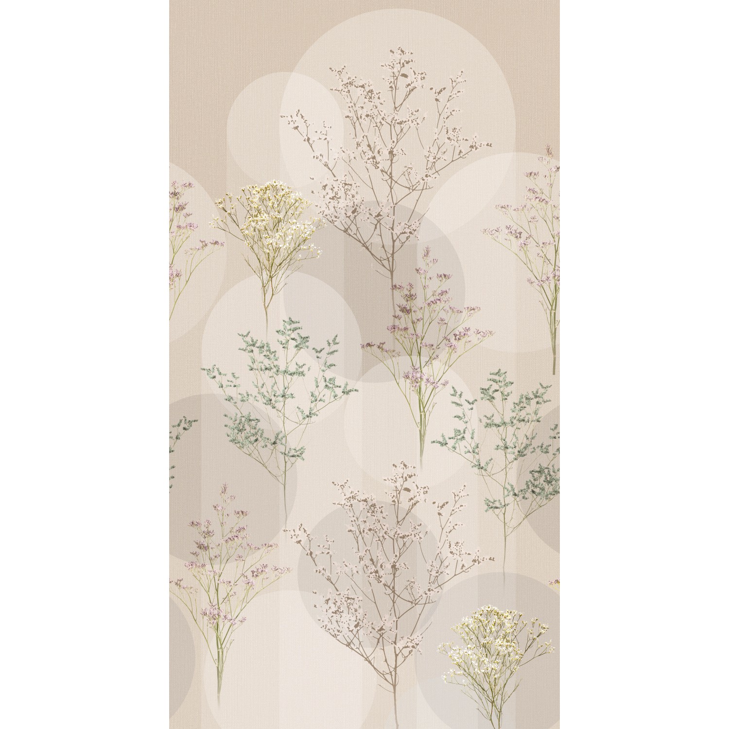 Erismann Fototapete Hemlock 150 cm x 280 cm Beige günstig online kaufen