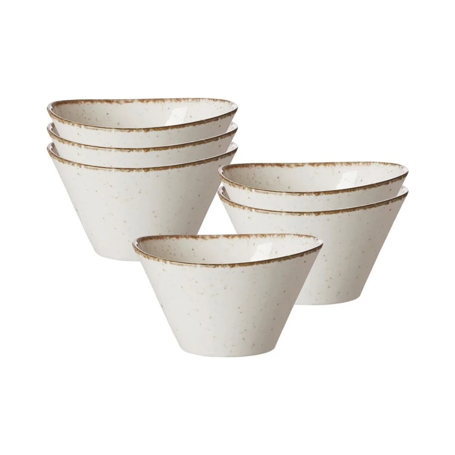 Ritzenhoff & Breker Casa Dipschale 10,5 x 11,5 cm 6er Set Creme